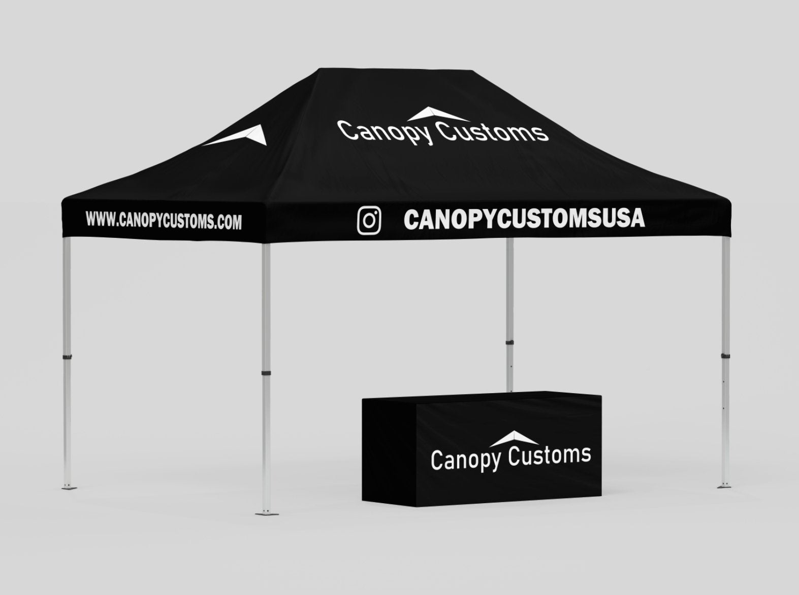 Custom 10x15 Basic Plus Package - Canopy Customs